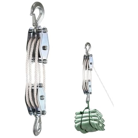 JSHDUSA Heavy-Duty Block and Tackle Pulley System Cover