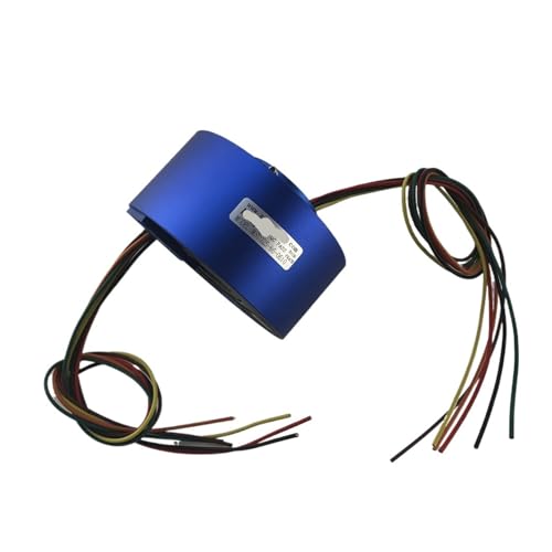 Anillo colector de orificio pasante de 25.4mm y 8 vías 10A para eje hueco