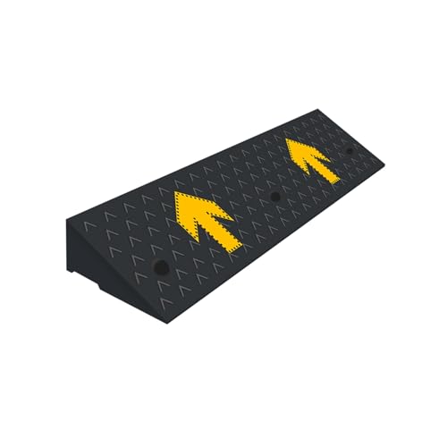 Rampa de goma para bordillo y umbral, altura 5 cm