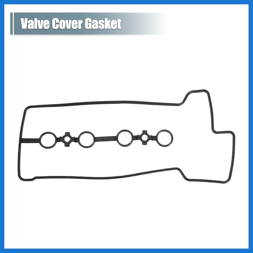 Image of Engine Valve Cover Gaskets for Toyota Yaris 1.3l 2002-2012 No.1121397401 Black Auto Accessories