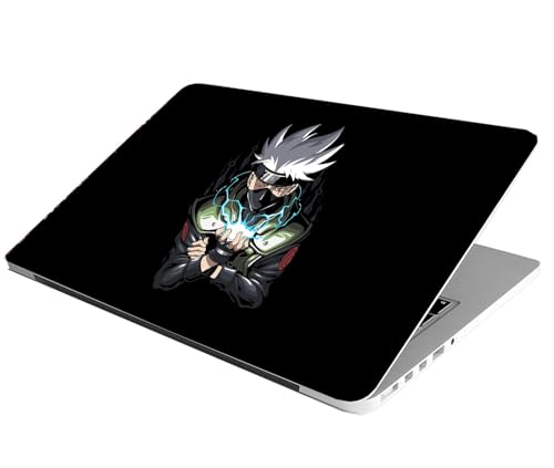 Image of Laptop Skin Stickers HD Quality Sticker for Laptops Upto 15.6 inch (Dustproof|Waterproof|Scratchproof|Reusable) - Naruto WT RON1