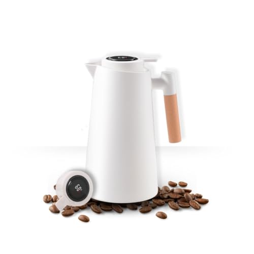 Garrafa Térmica 1L com LED Termômetro Display | Café e Chá | Isol...