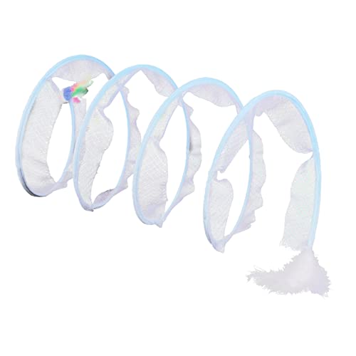 DINHEAROM 型折りたたみ猫隧道玩具 大号 自宅用キャットネル ペット用おもち