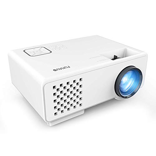 FUNAVO Projector, RD-815 Mini Projector Portable, Full HD 1080P Supported, 50000 Hours Video