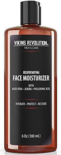 Viking Revolution - Natural Moisturizer Cream for Skincare, Anti Wrinkle & Anti Aging Facial Cream/Lotion, Mens Face Care