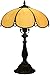 Produktbild Tiffany-Art-Schreibtisch-Lampen-Buntglas-Tischlampe Glasmalerei Lampshade Antike Wand Durchlichtschirm Design Glasschreibtischlampe Handgefertigte Elegante Tischleuchten Dekorative Tischl.
