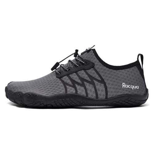 Image of Racqua Water Shoes Quick-Dry Swim Shoes Breathable Lightweight Beach Shoes Pool Barefoot Aqua for Women Men