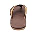 FLOJOS Men's Fiji Flip-Flop, Brown/Gum, 12