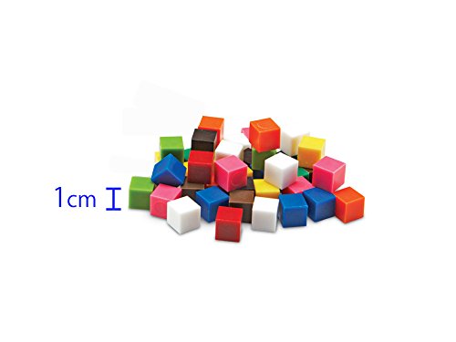 Centimeter cubes 500-pk 10 colors
