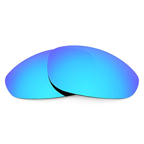 Revant Replacement Lenses Compatible With Oakley Straight Jacket (1999), Polarized, Ice Blue Mirrored