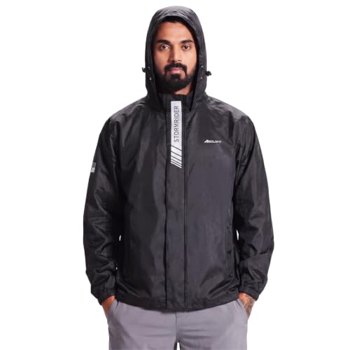 Boldfit Storm Rider Waterproof Rain Jacket for Men & Women, Windp...