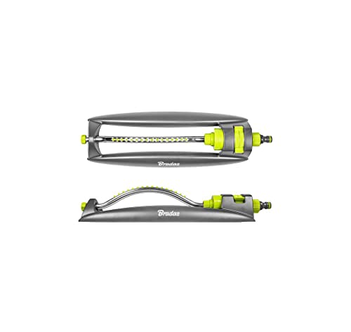 Bradas Arroseur de pelouse carré avec Bras en Aluminium 16 Buses Lime Line LE-6302 2198