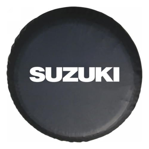 YggfQI Spare Tire Wheel Cover for Suzuki Jimny GJ FJ/Samurai 1998-2023, Wheel Cover Tire Cover Spare Tire Cover Tyre Vehicle Tire Protection Automotive Storage Accessories,C-16in