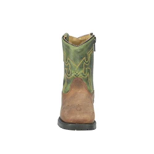 Image of Smoky Mountain Boots Toddlers' Autry Square Toe Leather Western Cowboy Boots