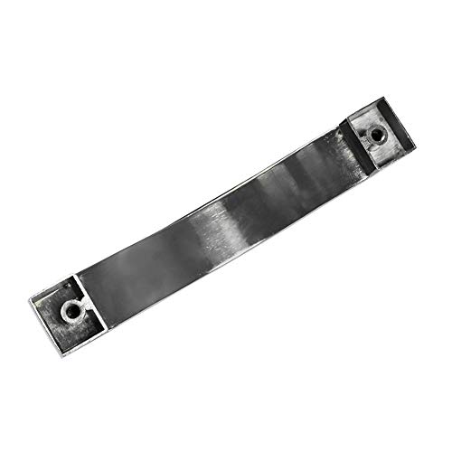 6/12 maniglie per armadietti in cristallo lucido