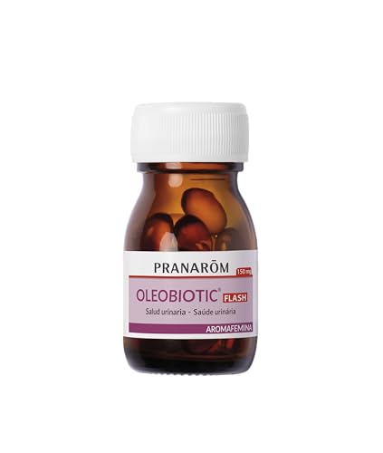 PRANAROM - Oleobiotic Aromafemina - Salud Urinaria - Aceites Esenciales Puros de Orégano, Canela y Ajedrea de Montaña - 15 Cápsulas.