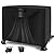 YUZ Fire Pit Table Cover Square 30 x 30 x 25 inch, 30 Square 600D Heavy Duty Waterproof Anti-UV Heavy Duty Patio Gas Firepit Furniture Table Covers with Air Vent and Handle Firepits 30x30