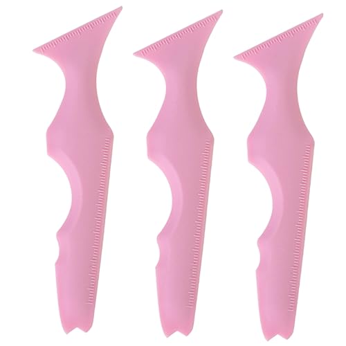Ipetboom 3 plantillas de delineador reutilizables de silicona miniatura 1