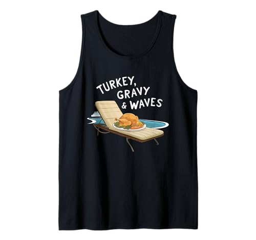 Funny Family Cruising Turkey Gravy - Escuadrón de crucero de Acción de Gracias Camiseta sin Mangas