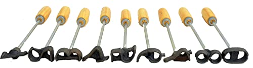 Ferro De Marca Cavalo Boi Gado Numerado 0 Ao 9-05Cm