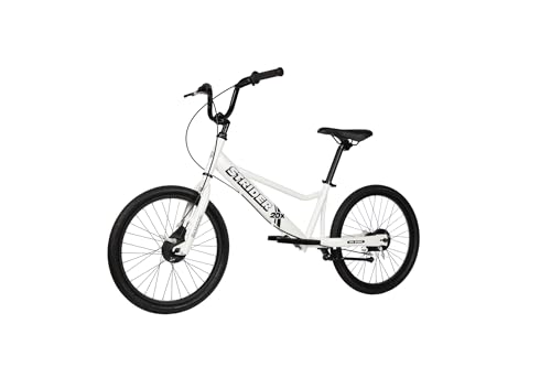 Strider 20x White Balance Bike with Handbrakes & Kickstand
