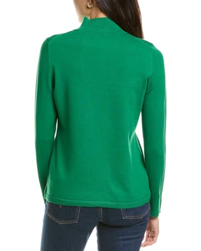 Image of Jones New York Women's Long Sleeve Mock Neck Sweater