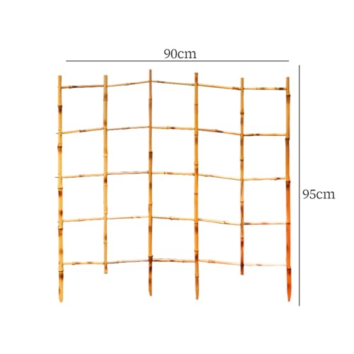 Suporte De Bambu Para Planta Folhagem Trepadeira Tutor 95cm