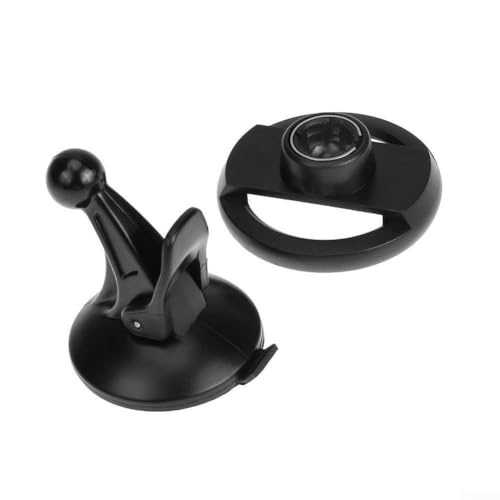 Honseadek Support ventouse pour GPS TomTom avec tête réglable à 360° pour TomTom XL, XXL, PRO & Regional Series - Support de fixation en plastique noir