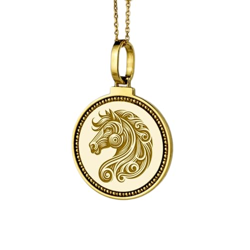 Pendentif rond ocean argent 925 gravé idée cadeau mixte original