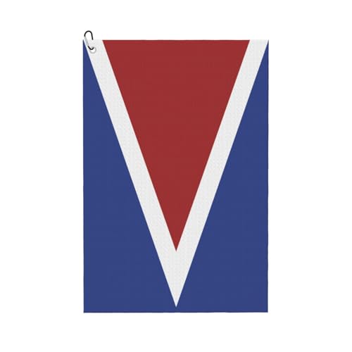 NIENIE Cabo Rojo Golf Towel 16x24 Microfiber with Carabiner