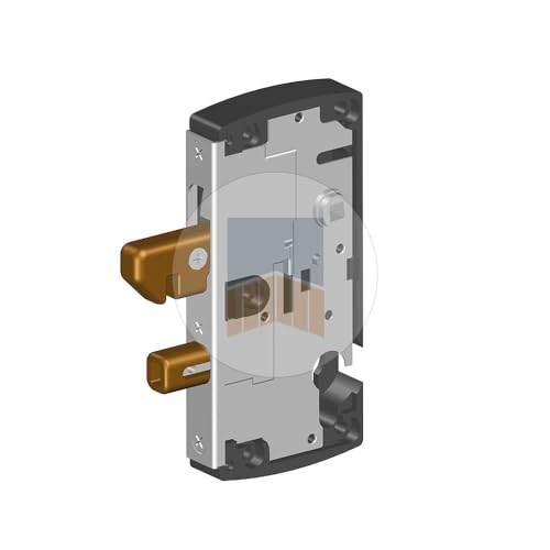 PORTAC Serrure en applique réversible à pêne levant à crochet avec ou sans butée anti-soulèvement - Butée antisoulèvement sans