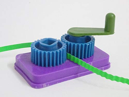 Arham Mktg Hand-Operated Quilling Crimper Machine, Paper Slip Wave Shape Making Tool for Art and Craft & Other Craft Activates 2