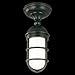 Hudson Valley 3011-AN, Merrick Glass Semi Flush Ceiling Light, 1LT, 75 Watts, Nickel