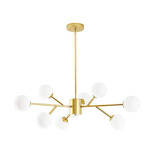 Lamp lustre moderne noir 15 lumières pour grand salon