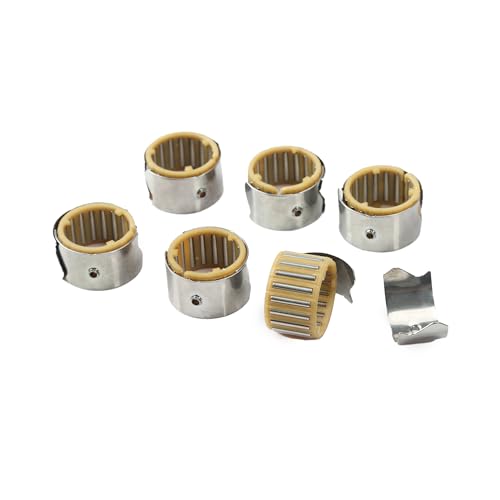 DMMOHLE 11370150710 11377500978 11377615379 6Pcs Engine Eccentric Shaft Camshaft Needle Bearing Compatible with BMW X1 X3 X4 X5 X6 Z4 F10 F20 F21 F23 E81 E82 E87 E90 E91 130i 330i 335i 420i 530i