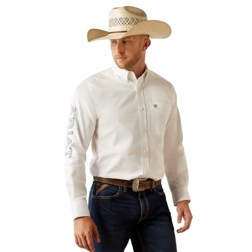 Image of ARIAT Team Logo Twill Classic Fit Shirt