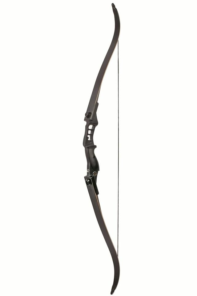 Image of Right Hand Archery Recurve Bow - 30 lbs - Black