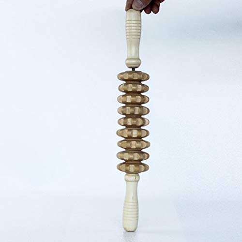 DOITOOL Massageador de madeira para massagem, massagem, massagem, massagem, massagem, massagem, cabe