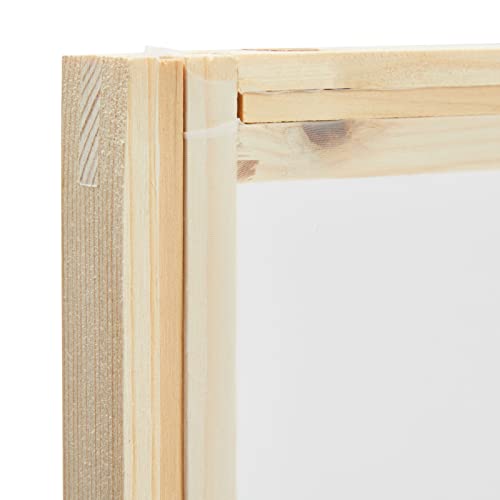 2-Piece Wood Silk Screen Printing Frame Kit For Beginners And Kids, 110 White Mesh, 10X12 Inch, 10X14 Inch Frames #TOP6