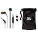 JBL T210 Signature Sound Pure Bass Headphones in Ear Earphones with Microphone Black