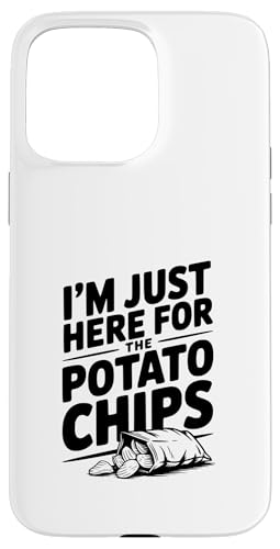 I'm Just Here For The Potato Chips�t�@�j�[�X�i�b�N���D�� �X�}�z�P�[�X iPhone 15 Pro Max �p
