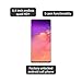 Samsung Galaxy S10+ Factory Unlocked Android Cell Phone | US Version | 128GB of Storage | Fingerprint ID and Facial Recognition | Long-Lasting Battery | Flamingo Pink