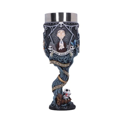 Copa de voto Corpse Bride Your Cup Will Never Empty de resina y acero 2