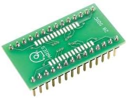 IC Adaptor 28-SOIC DIP 2.54MM - IC Adapters Easy Connections | Qty