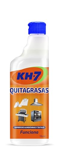 KH7 Quitagrasas, Desengrasante | Elimina Grasa y Suciedad | Aplícalo en Cocina, Ropa, Exterior o Vehículos | Apto para todas las Superficies y Tejidos | Formato Ahorro, Recambio 715 mL
