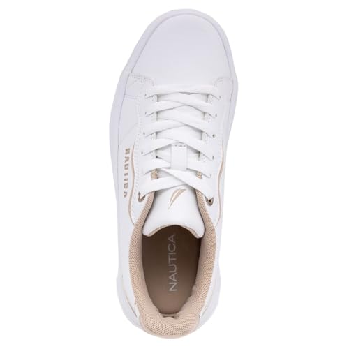 Image of Nautica Women Fashion Sneaker Lace-Up Tennis Casual Shoes for Ladies
