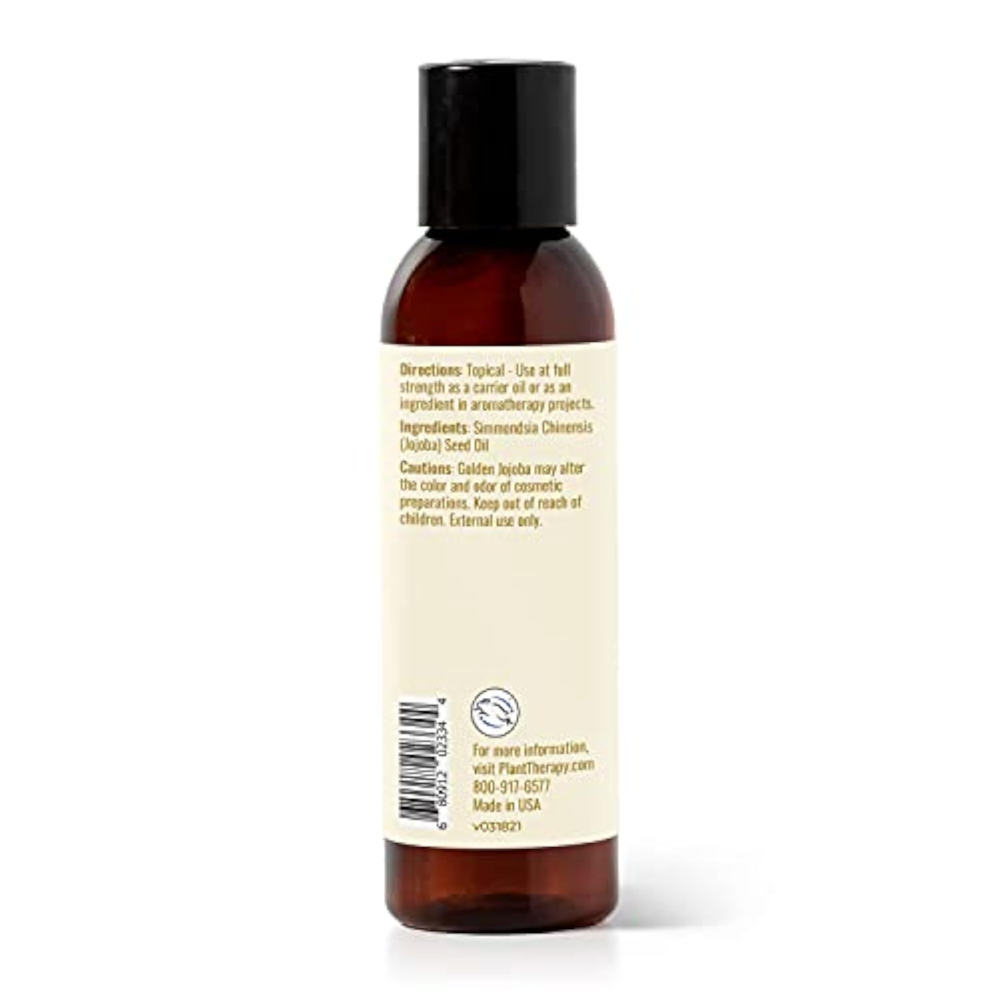 Jojoba Oil 100% Pure Cold-Pressed Moisturizer 4 oz