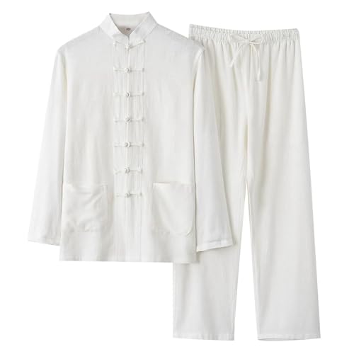 Tenue traditionnelle en lin idéale pour un style masculin chic et léger