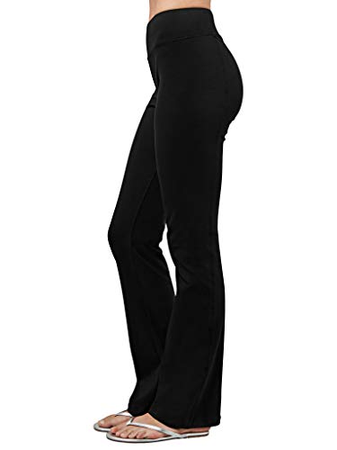 Blue Canoe Organic Cotton Baby Bootcut Yoga Casual Pant Black