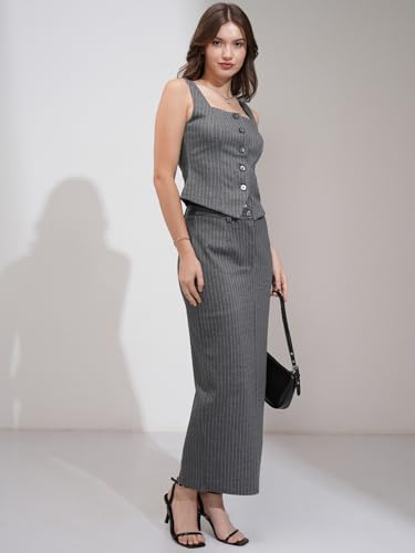 Image of Tokyo Talkies Women's Polyester Blend TTCE001261 Co-Ord Set